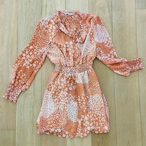 BB Dakota by Steve Madden Floral Long Sleeve Dress